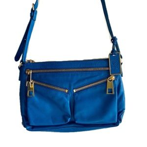 Vince Camuto electric blue crossbody bag